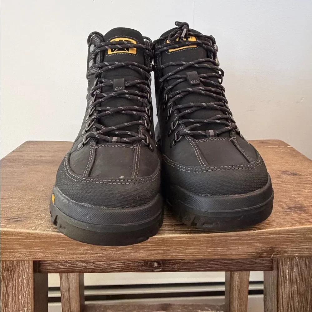 CAT Caterpillar P74129 Men's Threshold Waterproof Soft Toe Work Boots Shoes 11